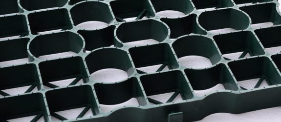 GF40 Green Grid for Car Parks Plastic Paving Reinforcement Panels for Car Parks