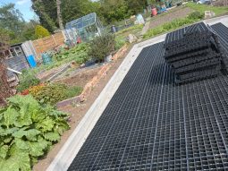Gridforce HL40 installed at Boulevard Allotments